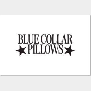 Blue Collar Pillows Sweatshirt Trendy Funny Sweatshirt Blue Collar Wife Blue Collar Girlfriend Trendy Crewneck Clothes Wife Fall Sweatshirt Posters and Art